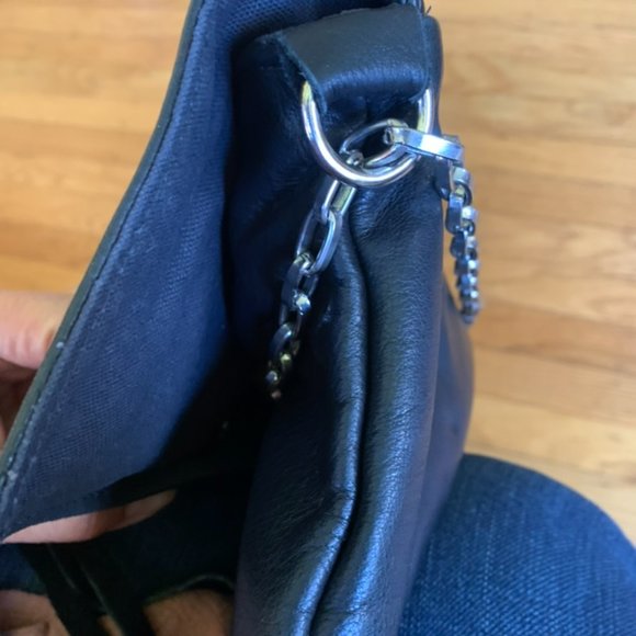 LYNN TALLERICO Black Chic Fringe Crossbody/Shoulder Bag - Picture 5 of 6